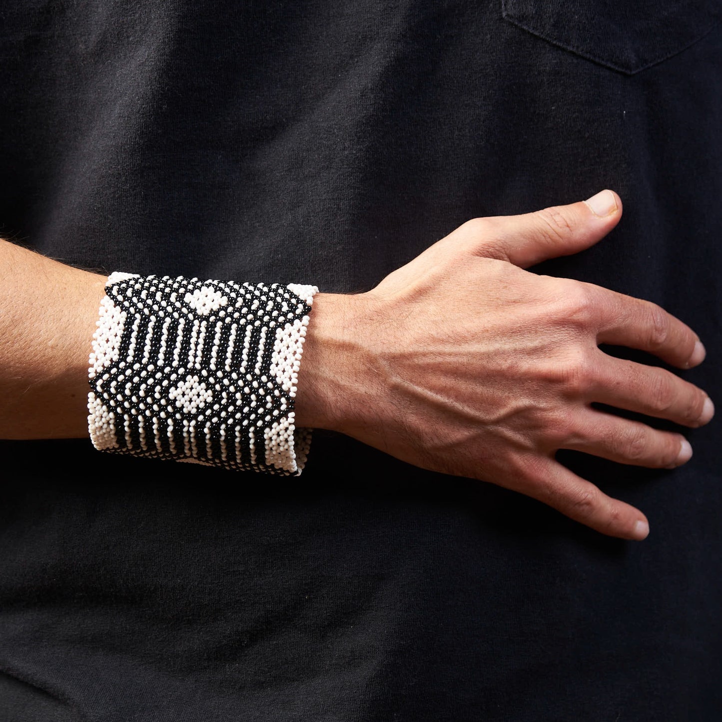 Pulseira Indígena de Miçanga Kayapó