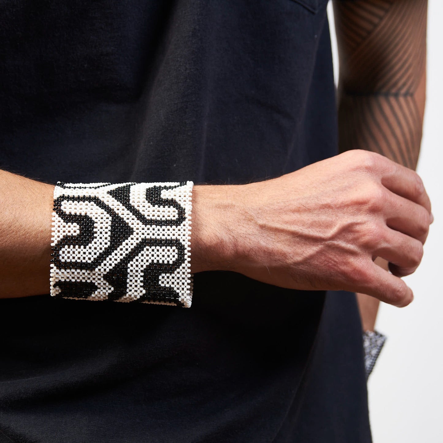 Pulseira de Miçanga Artesanal Kayapó 20cm