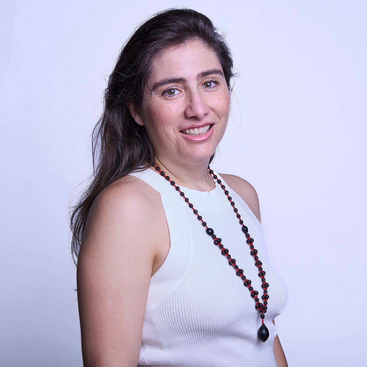 Colar Indígena de Sementes Povo Apiaká