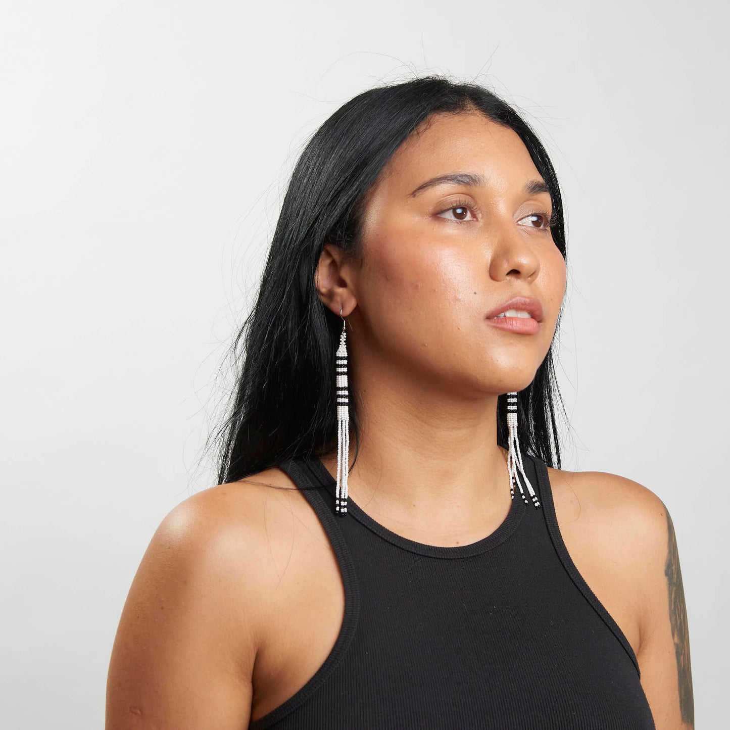 Brinco Artesanal de Miçanga Povo Kayapó