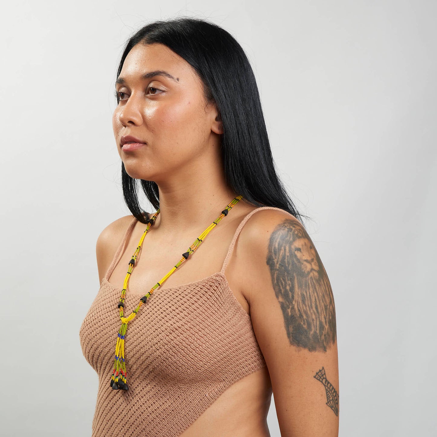 Colar de Miçanga Povo Kanela