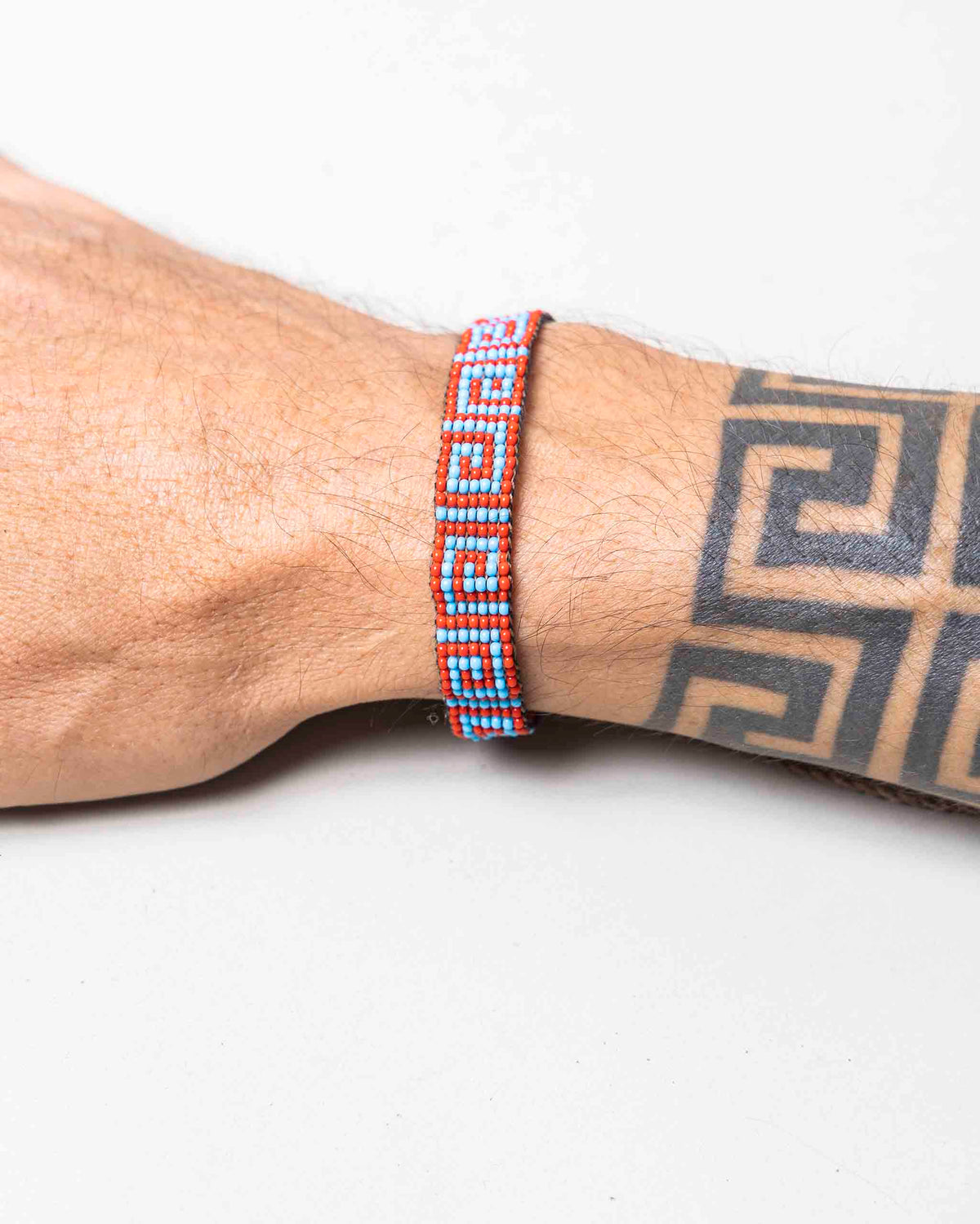 Pulseira Indígena de Miçanga Ajustável Povo Wai-Wai