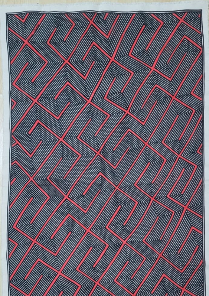 Pintura Grafismo Asurini Awaete