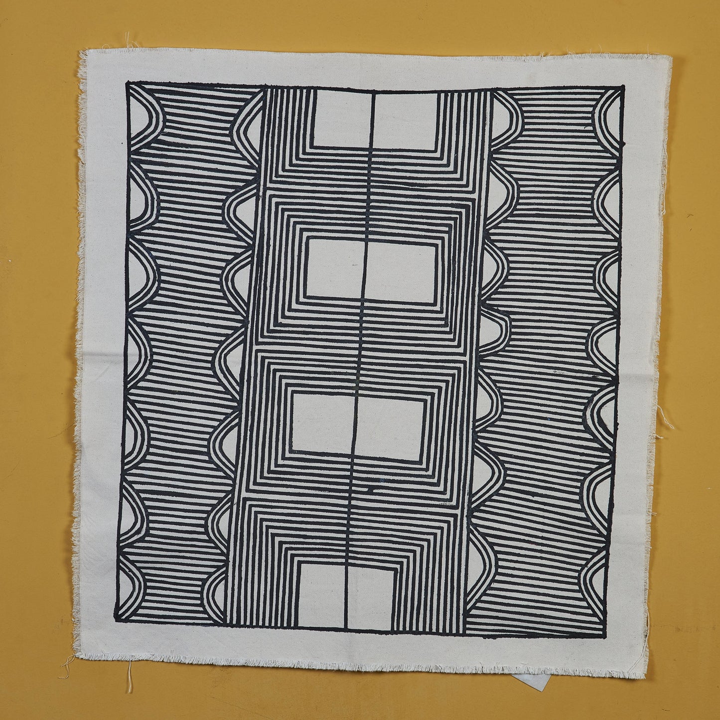 Pintura em Tela Grafismo Xikrin