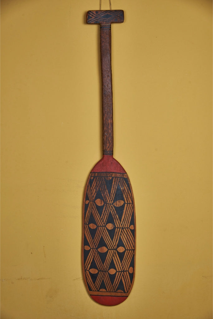 Remo de Madeira Decoração Kamayurá