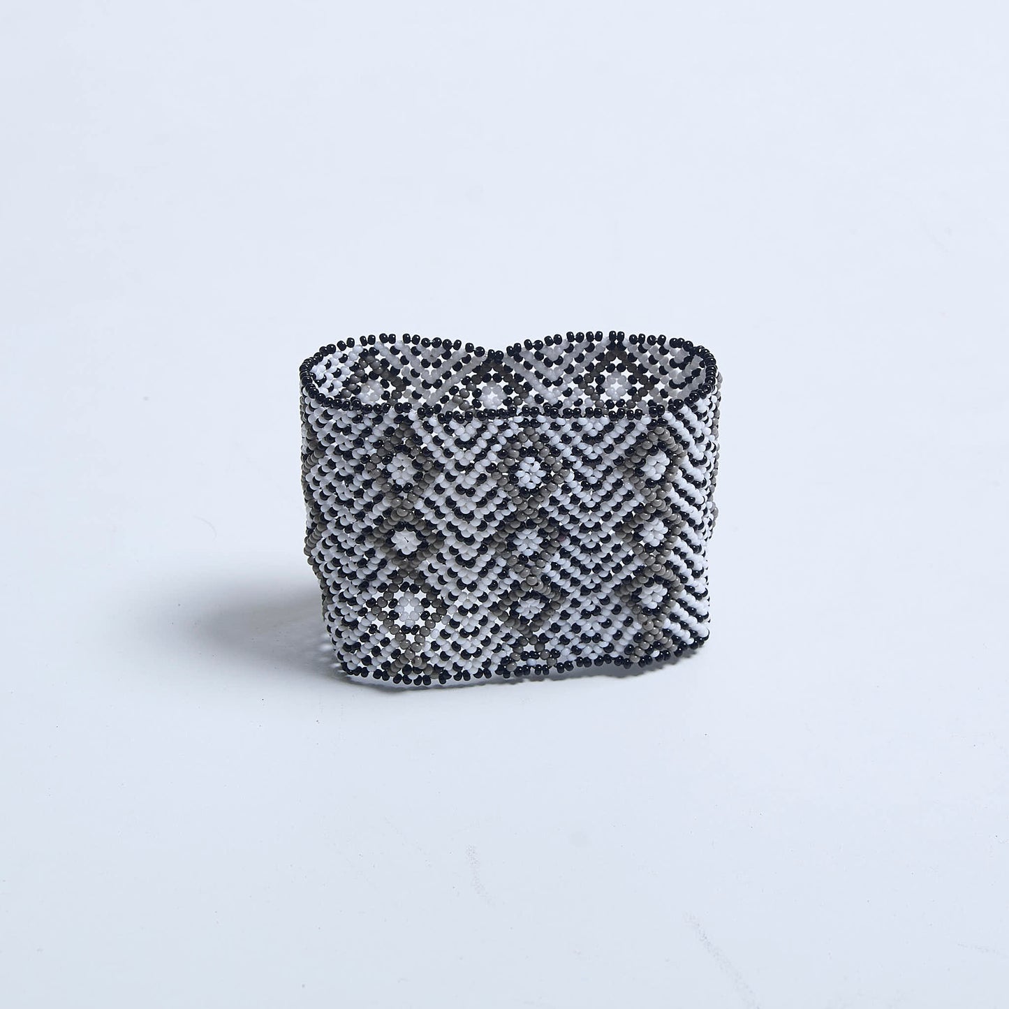 Pulseira de Miçanga fio Elástico Povo Waura