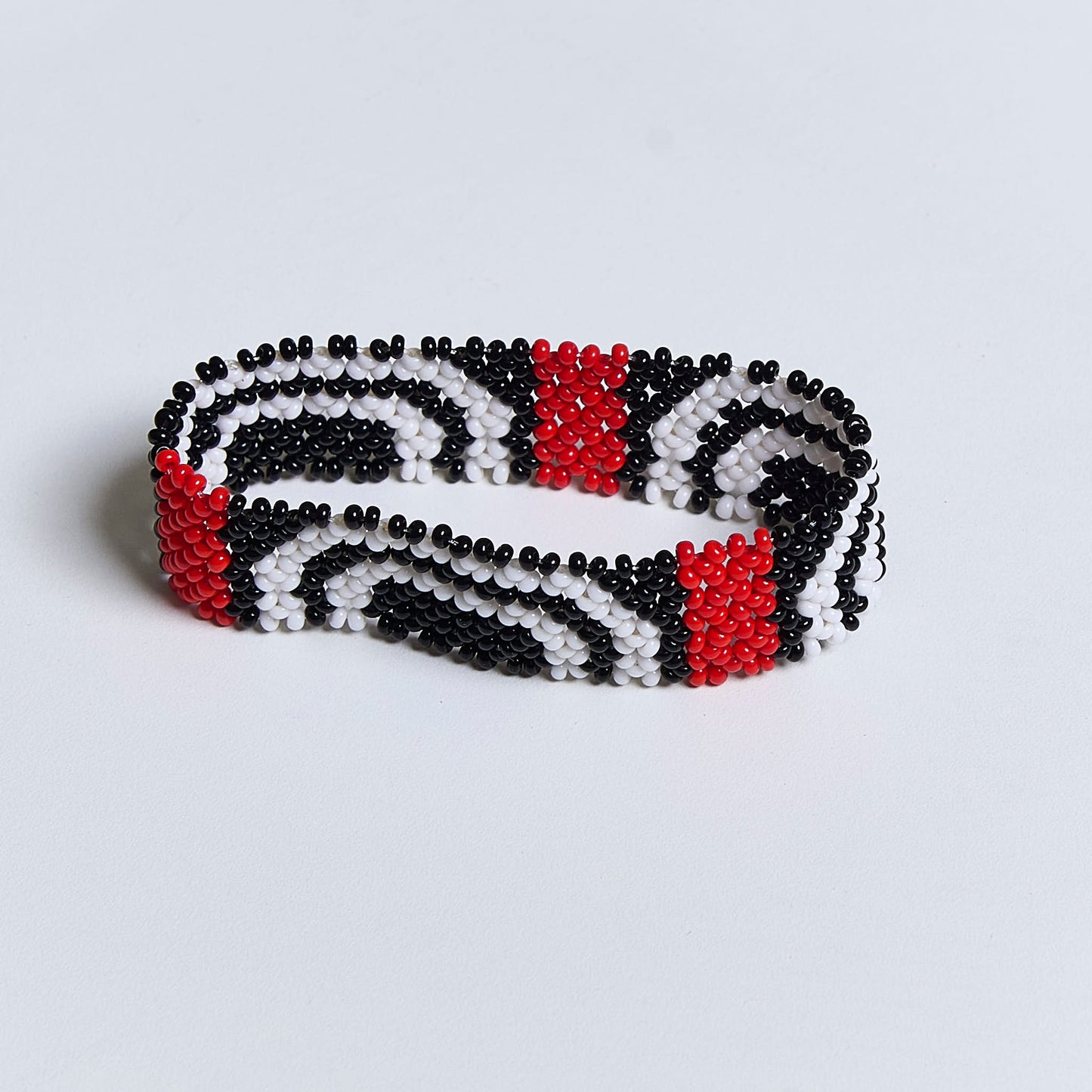 Pulseira de Miçanga fio Elástico Povo Waura