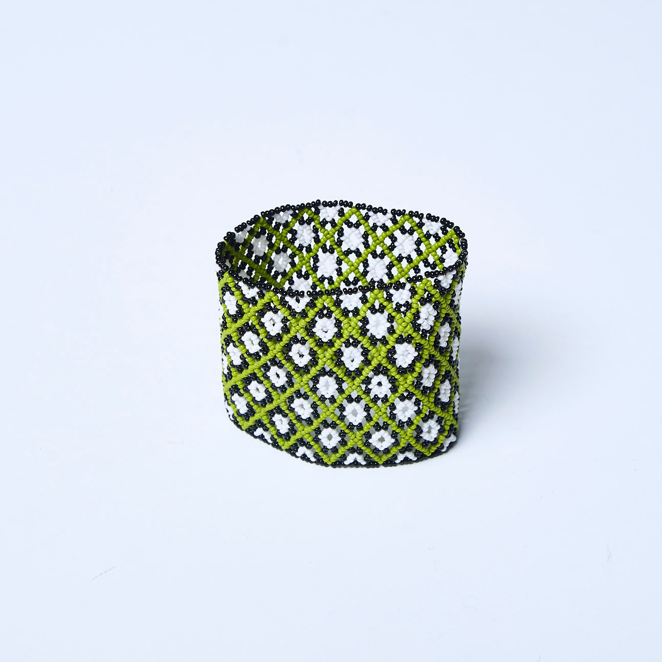 Pulseira de Miçanga fio Elástico Povo Waura