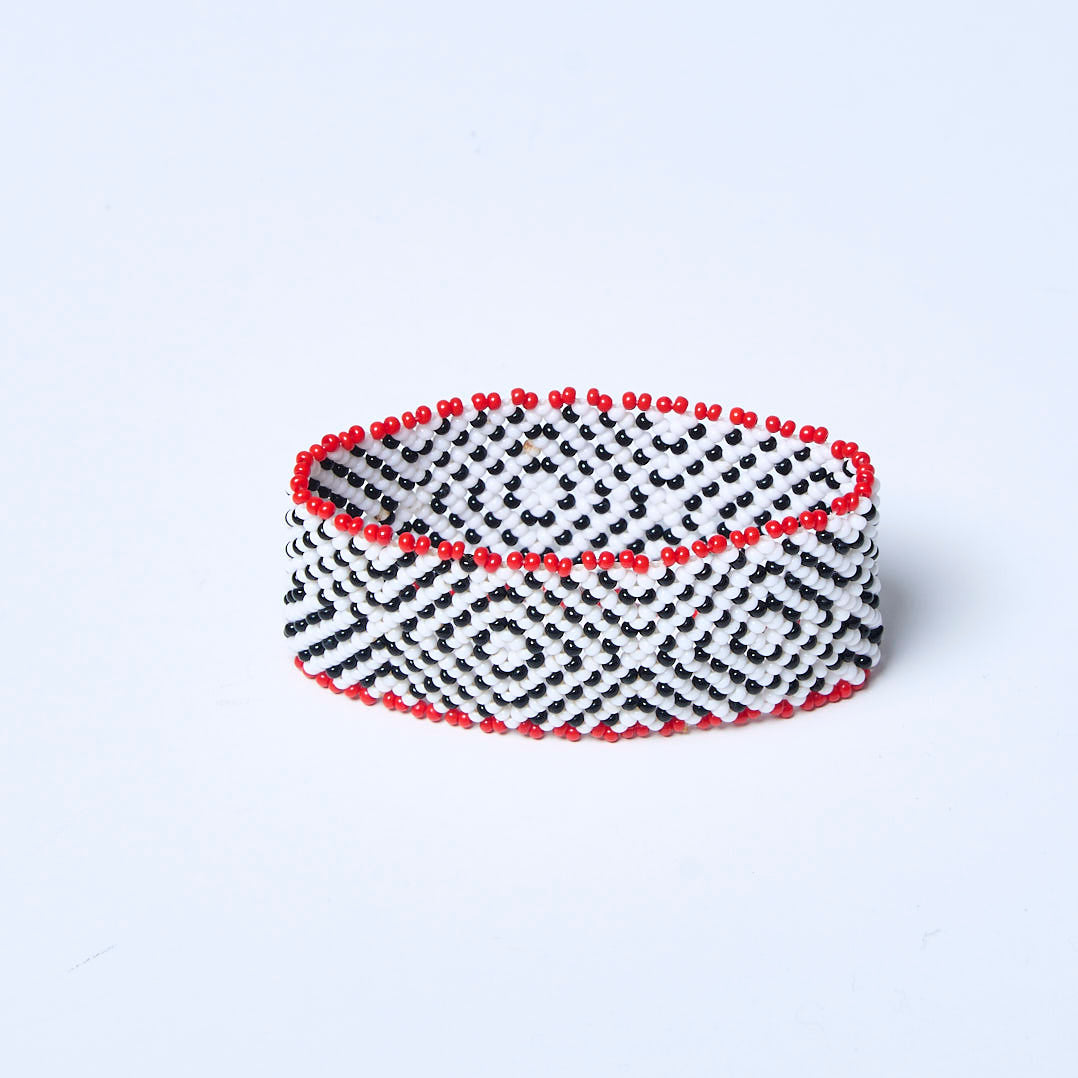 Pulseira de Miçanga fio Elástico Povo Waura