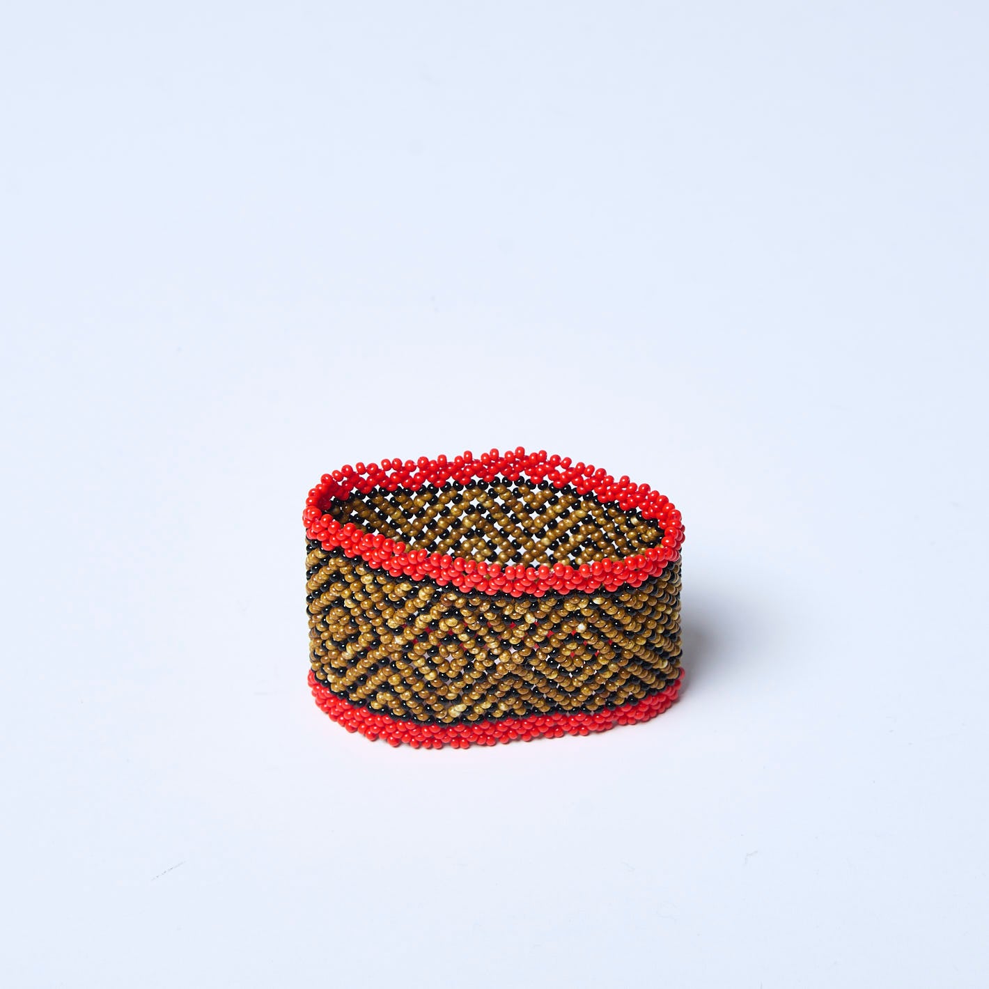 Pulseira de Miçanga fio Elástico Povo Waura