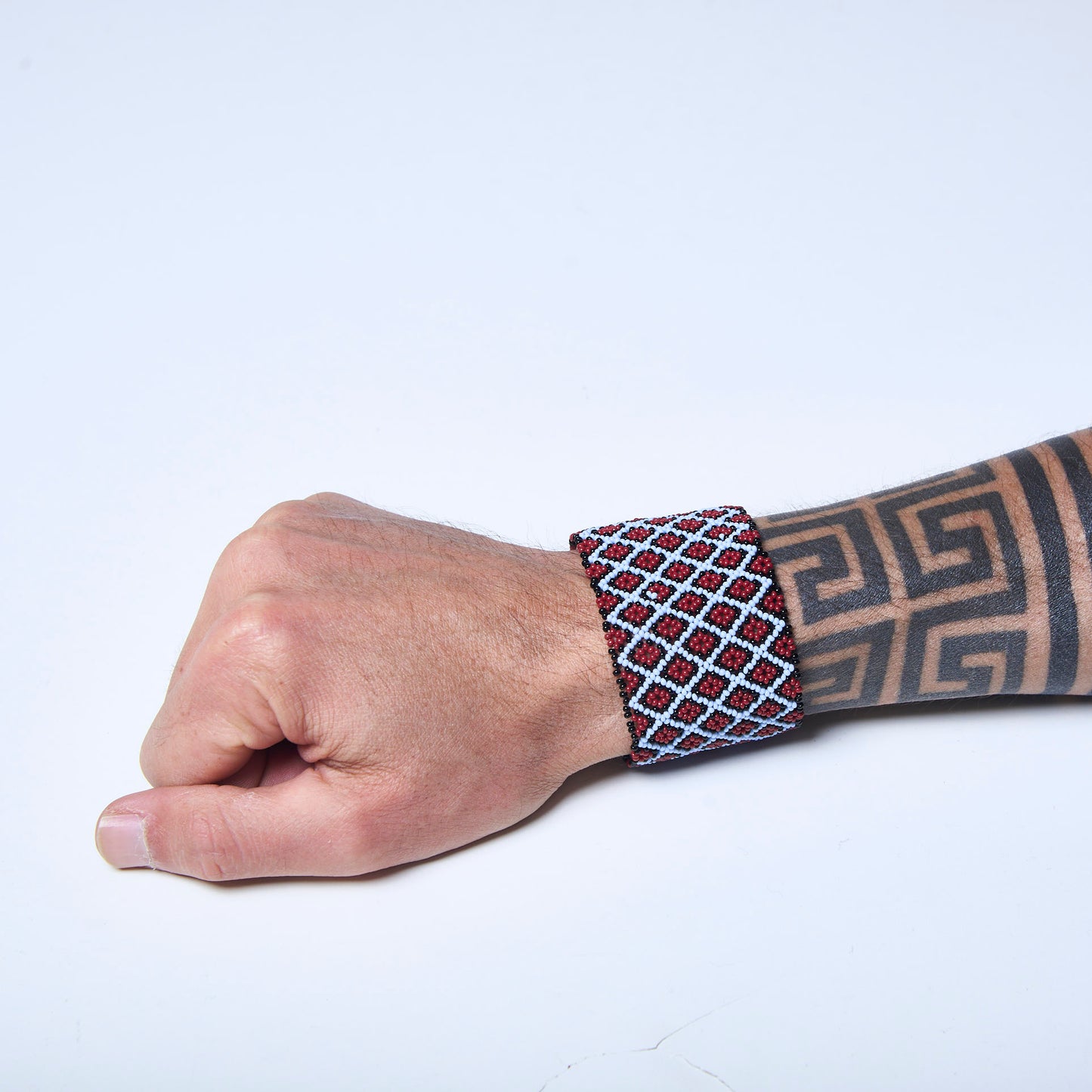 Pulseira de Miçanga fio Elástico Povo Waura