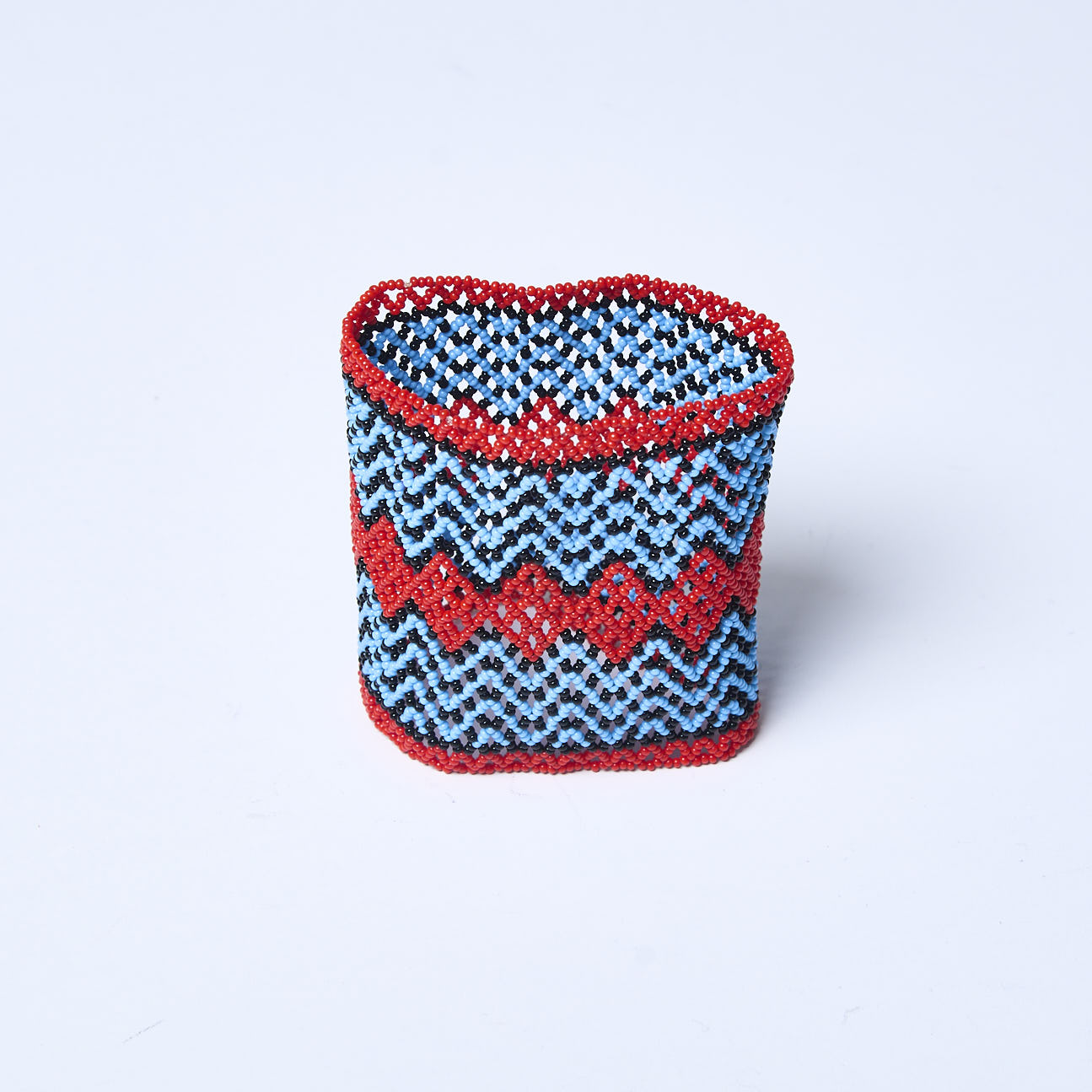 Pulseira de Miçanga fio Elástico Povo Waura