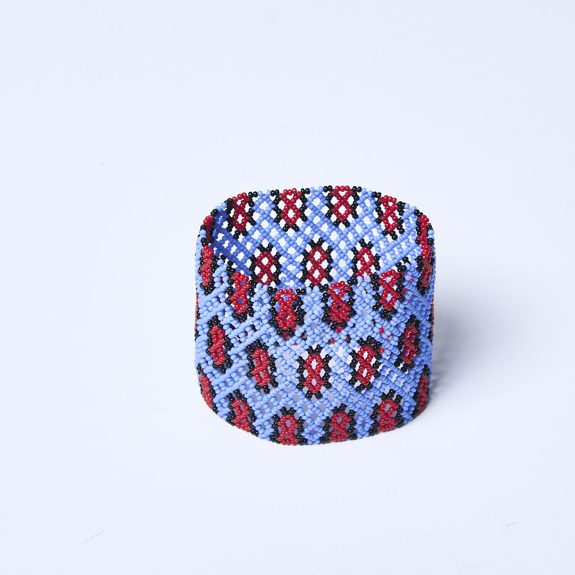 Pulseira de Miçanga fio Elástico Povo Waura