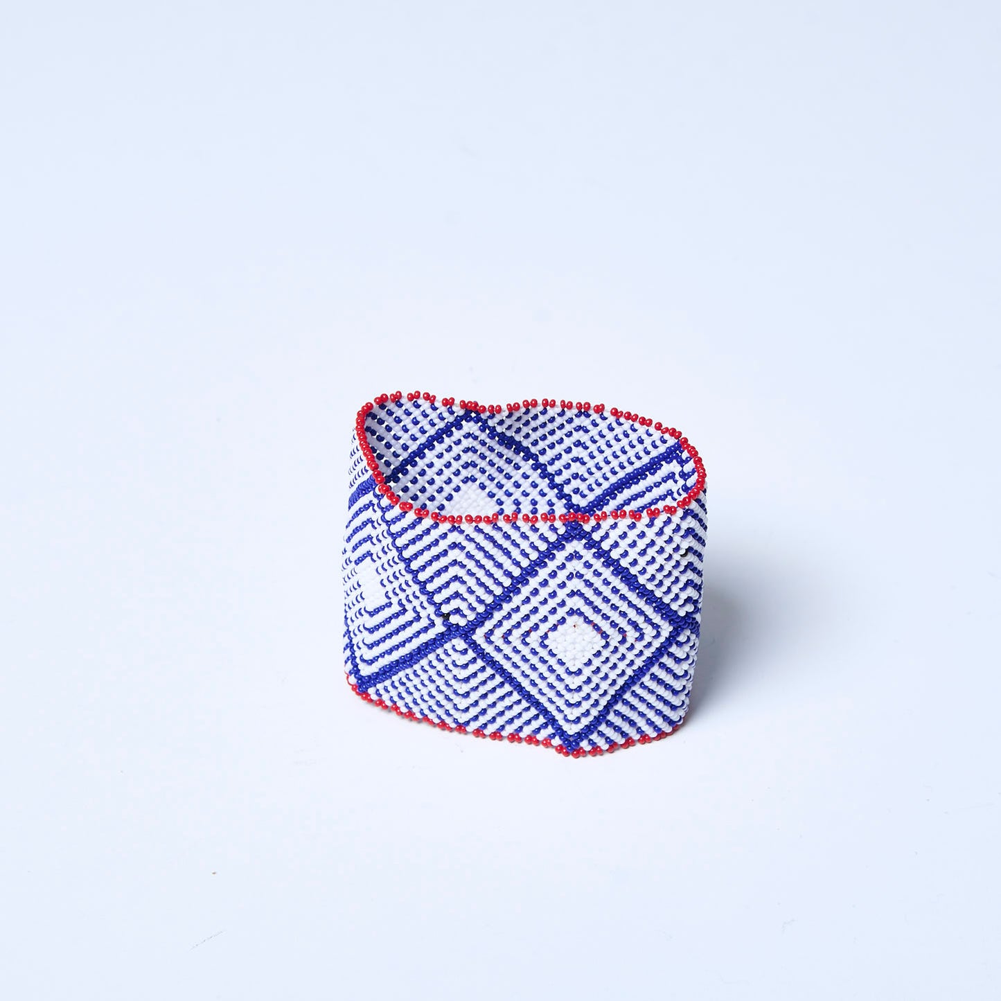 Pulseira de Miçanga fio Elástico Povo Waura