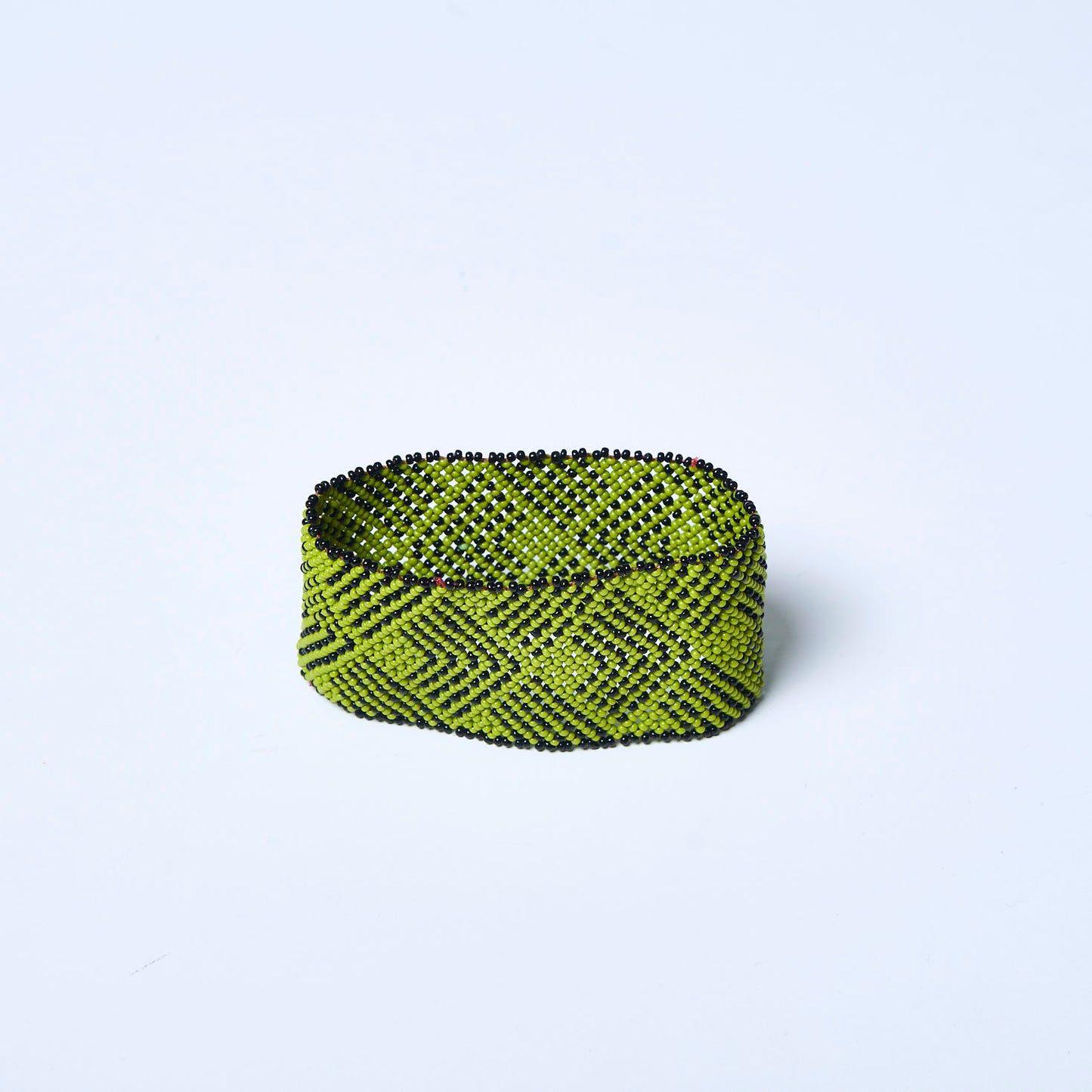 Pulseira de Miçanga fio Elástico Povo Waura