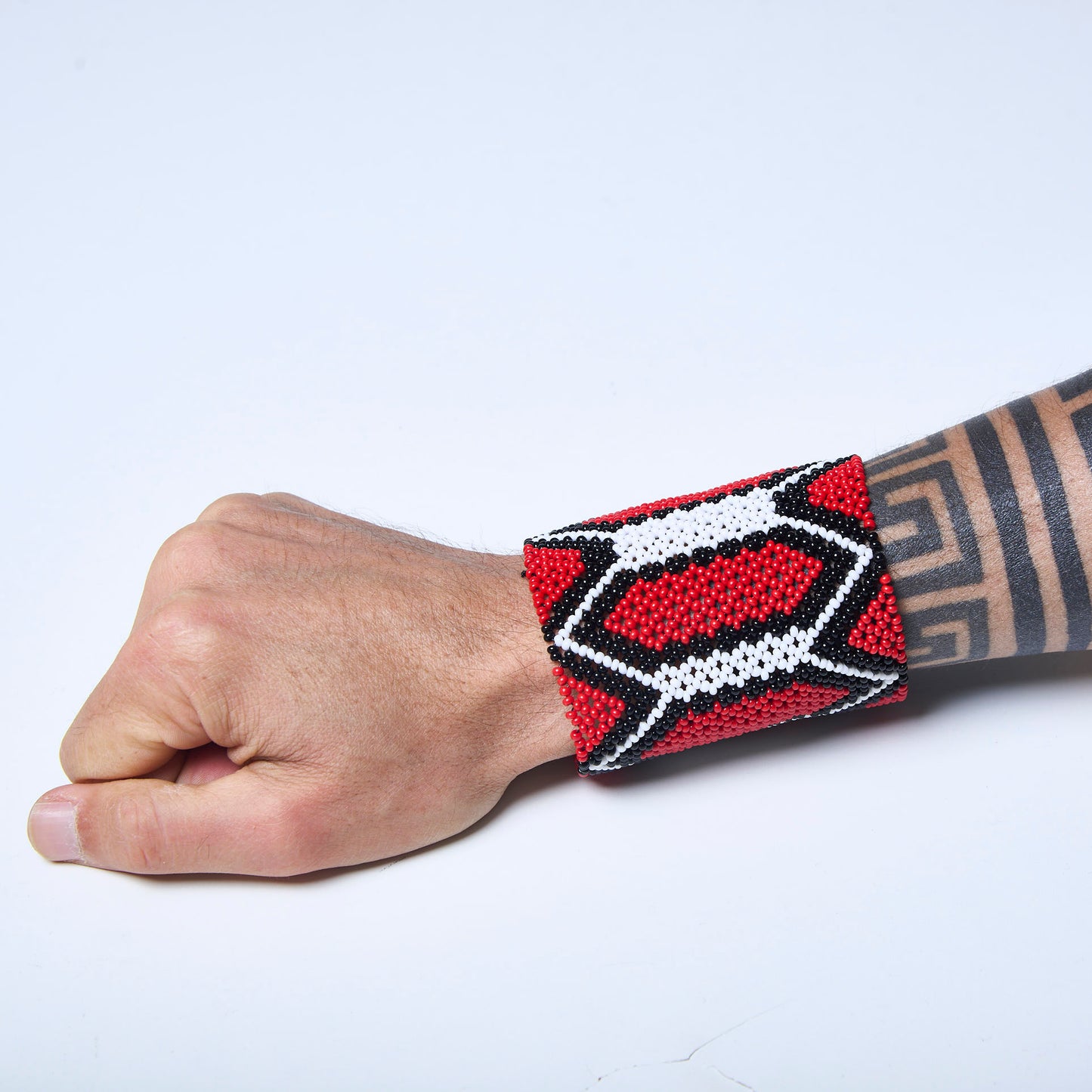 Pulseira de Miçanga fio Elástico Povo Kamayurá