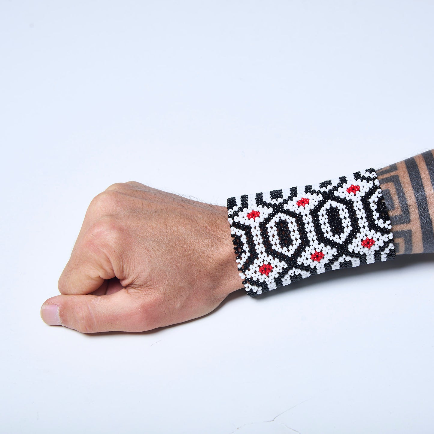 Pulseira de Miçanga fio Elástico Povo Kamayurá