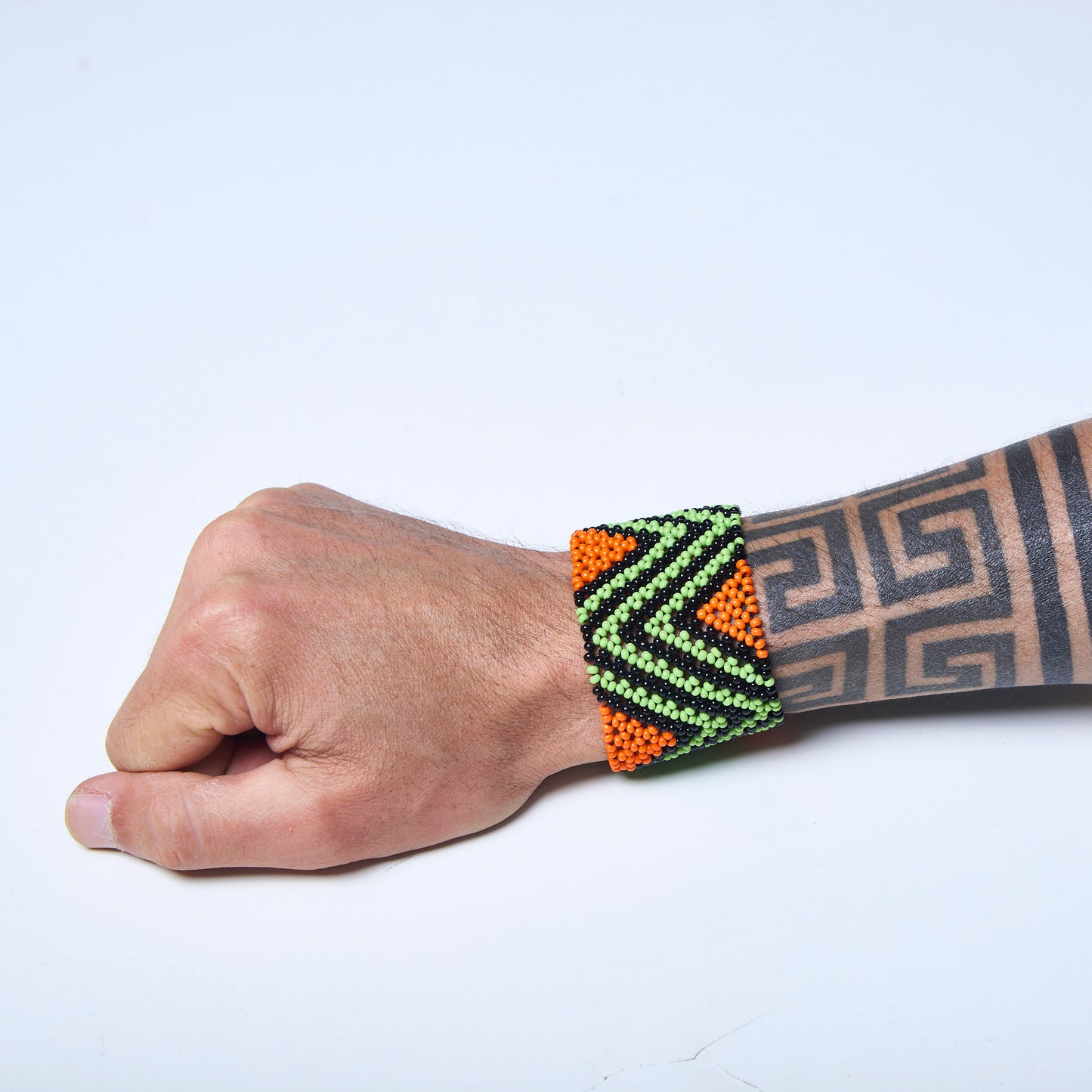 Pulseira de Miçanga fio Elástico Povo Kamayurá