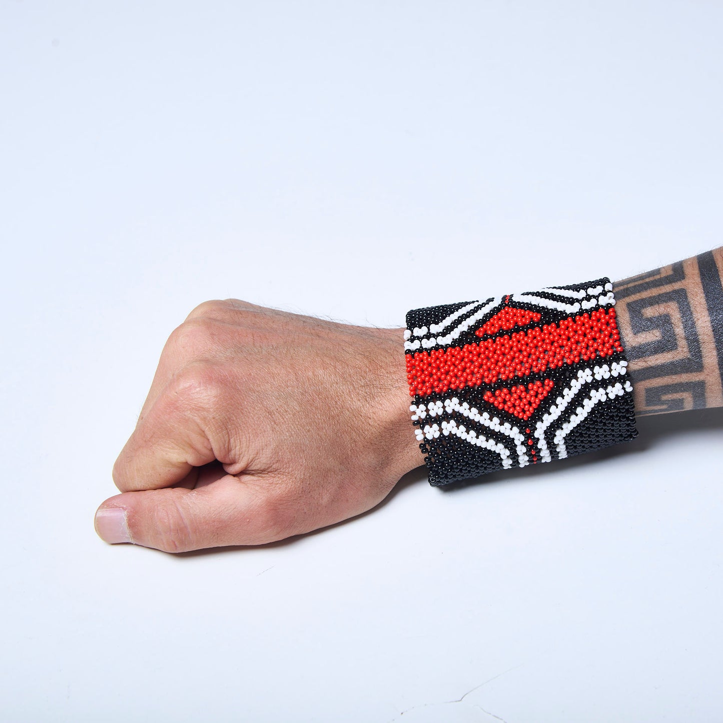 Pulseira de Miçanga fio Elástico Povo Waura
