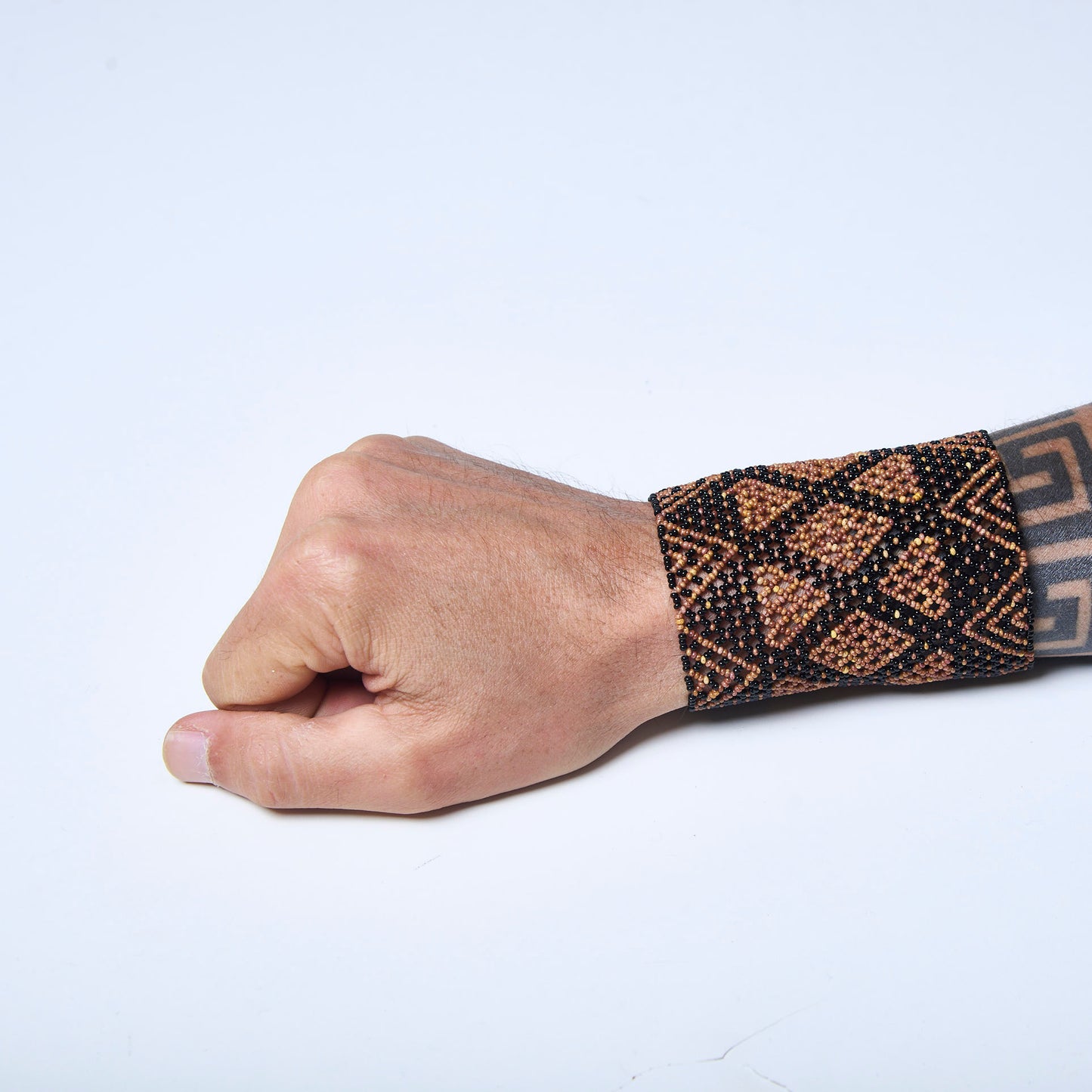 Pulseira de Miçanga fio Elástico Povo Waura
