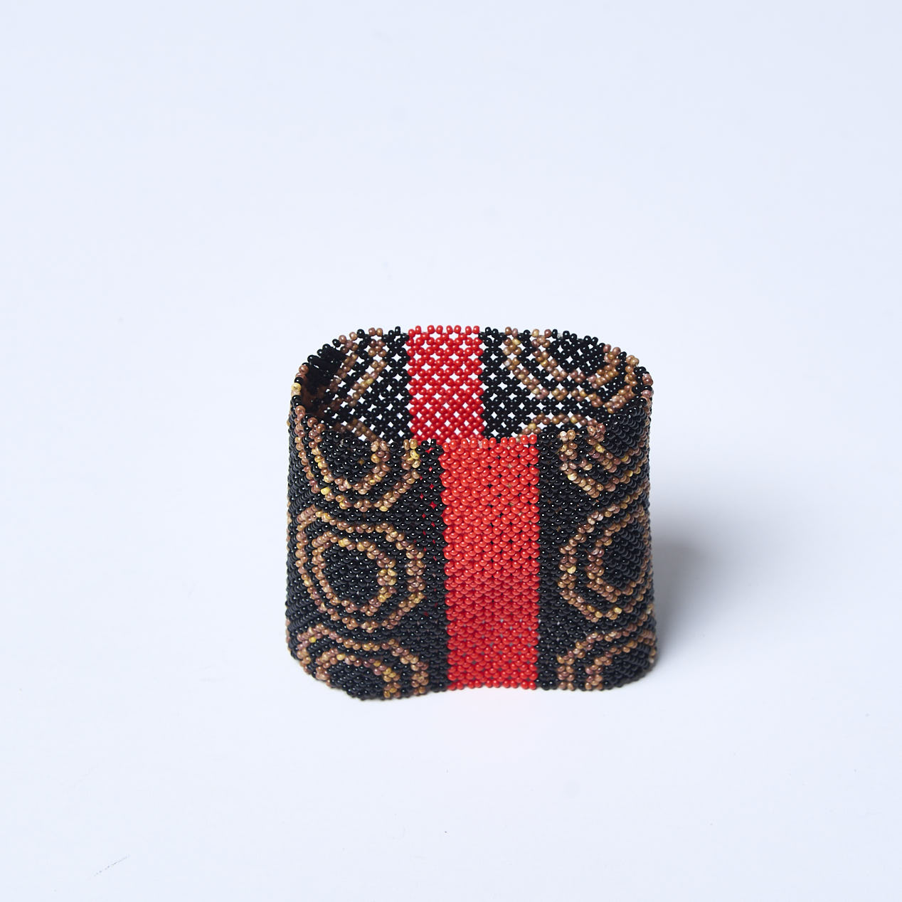 Pulseira de Miçanga fio Elástico Povo Waura