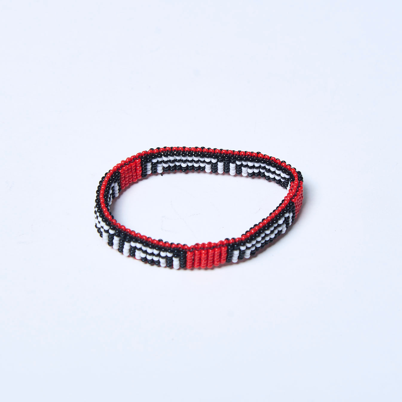 Pulseira de Miçanga fio Elástico Povo Waura