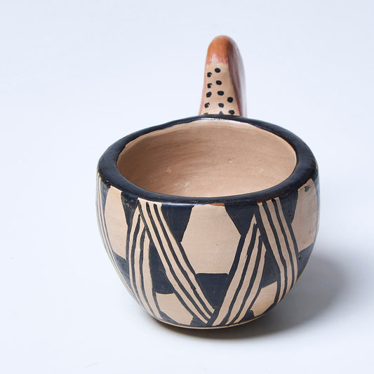 Xícara de Cerâmica Indígena Povo Waura