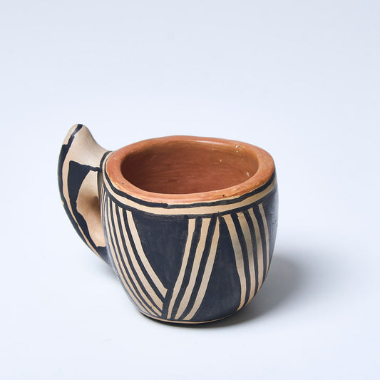 Xícara de Cerâmica Indígena Povo Waura