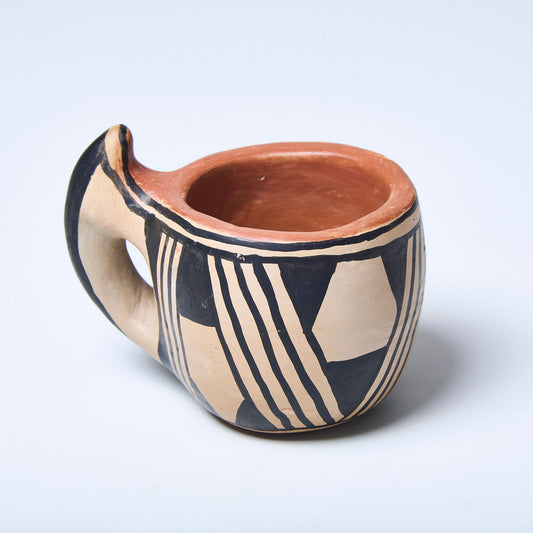 Xícara de Cerâmica Indígena Povo Waura