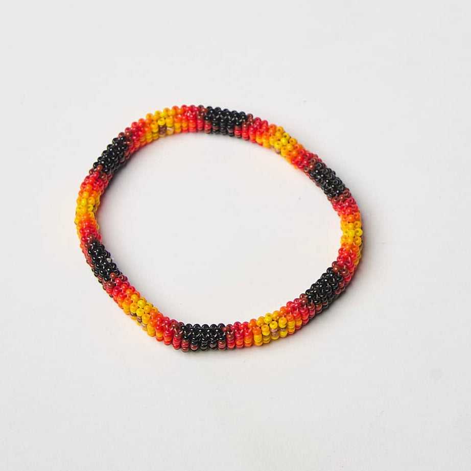 Pulseira de Miçanga fio Elástico Povo Kalapalo