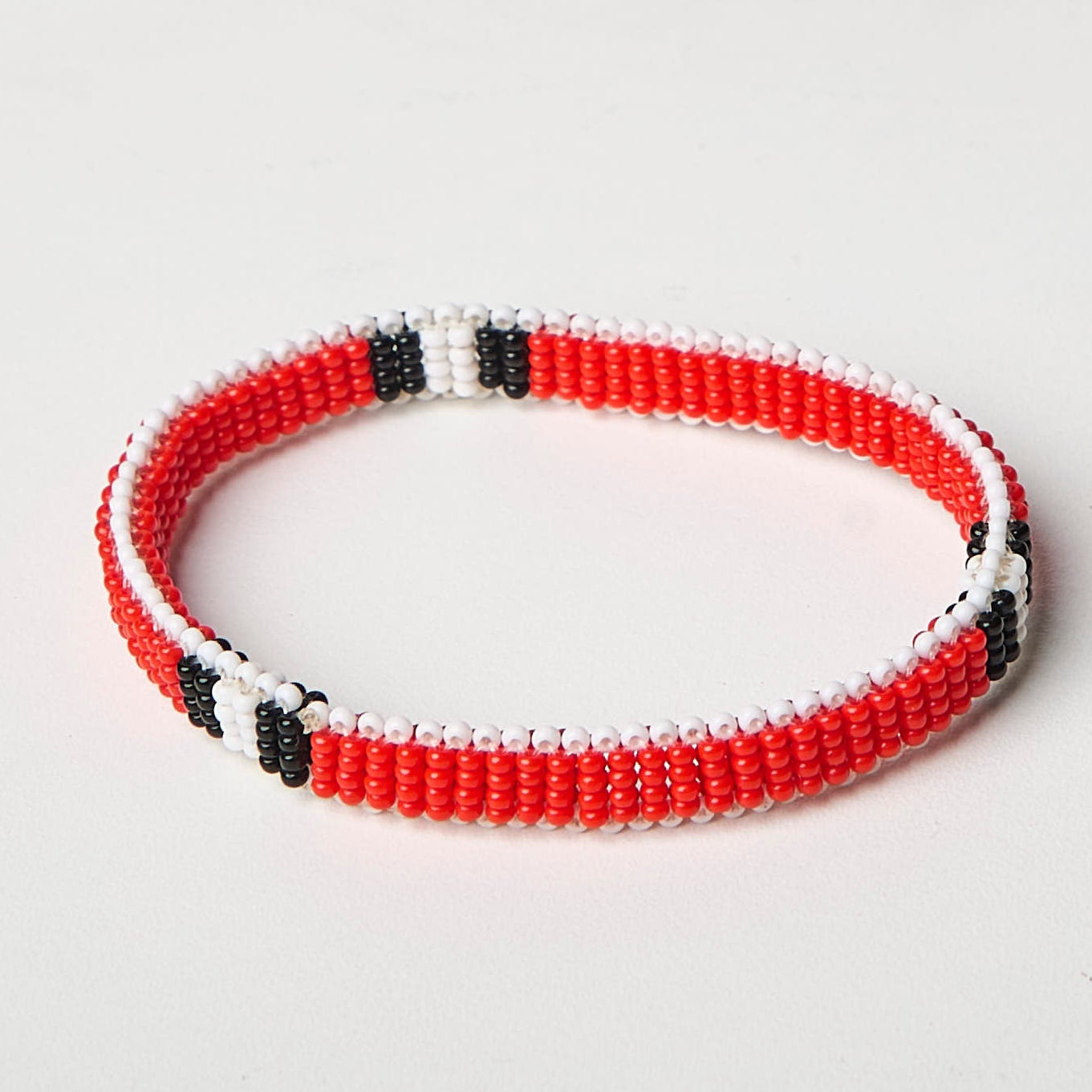 Pulseira de Miçanga fio Elástico Povo Waura