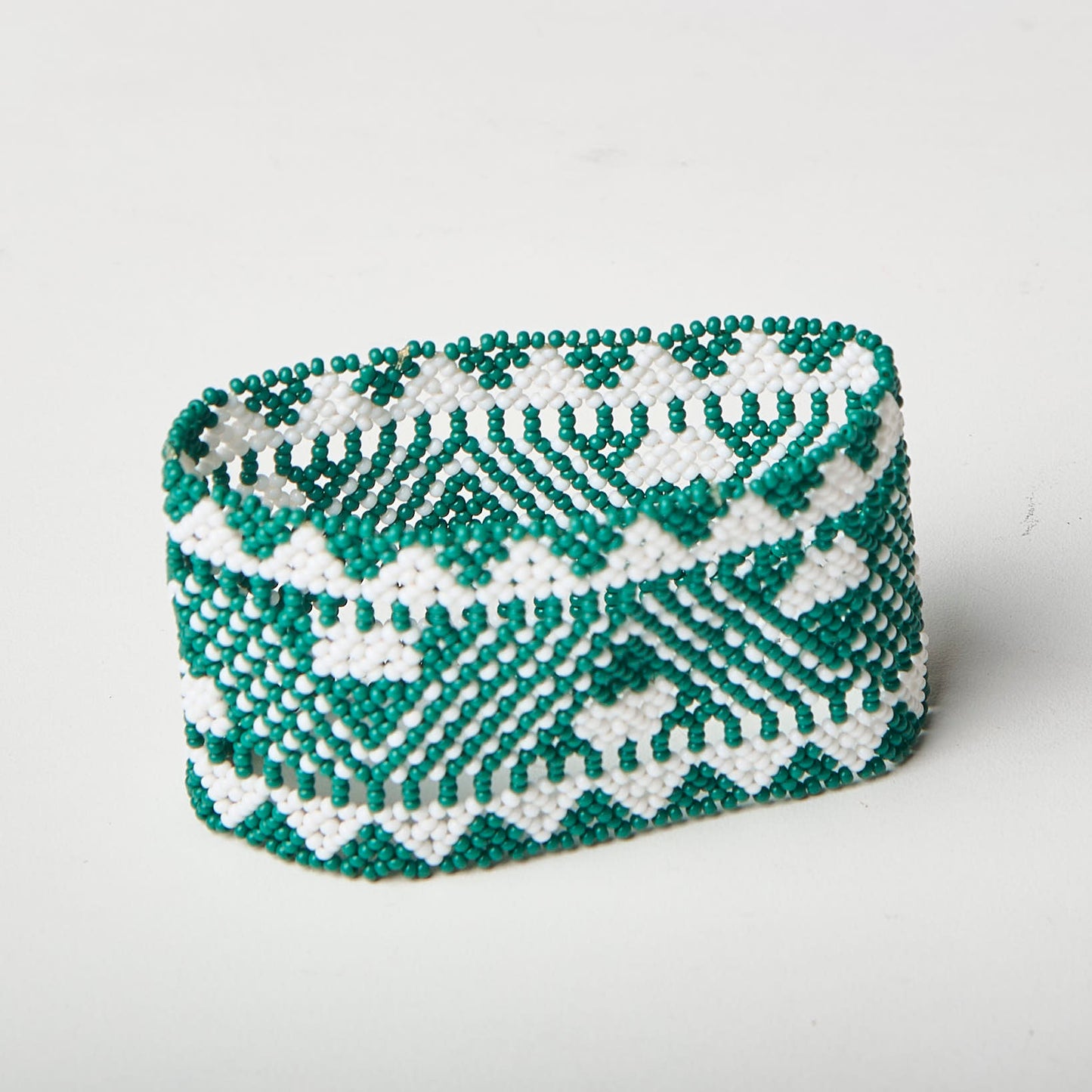 Pulseira de Miçanga fio Elástico Povo Waura