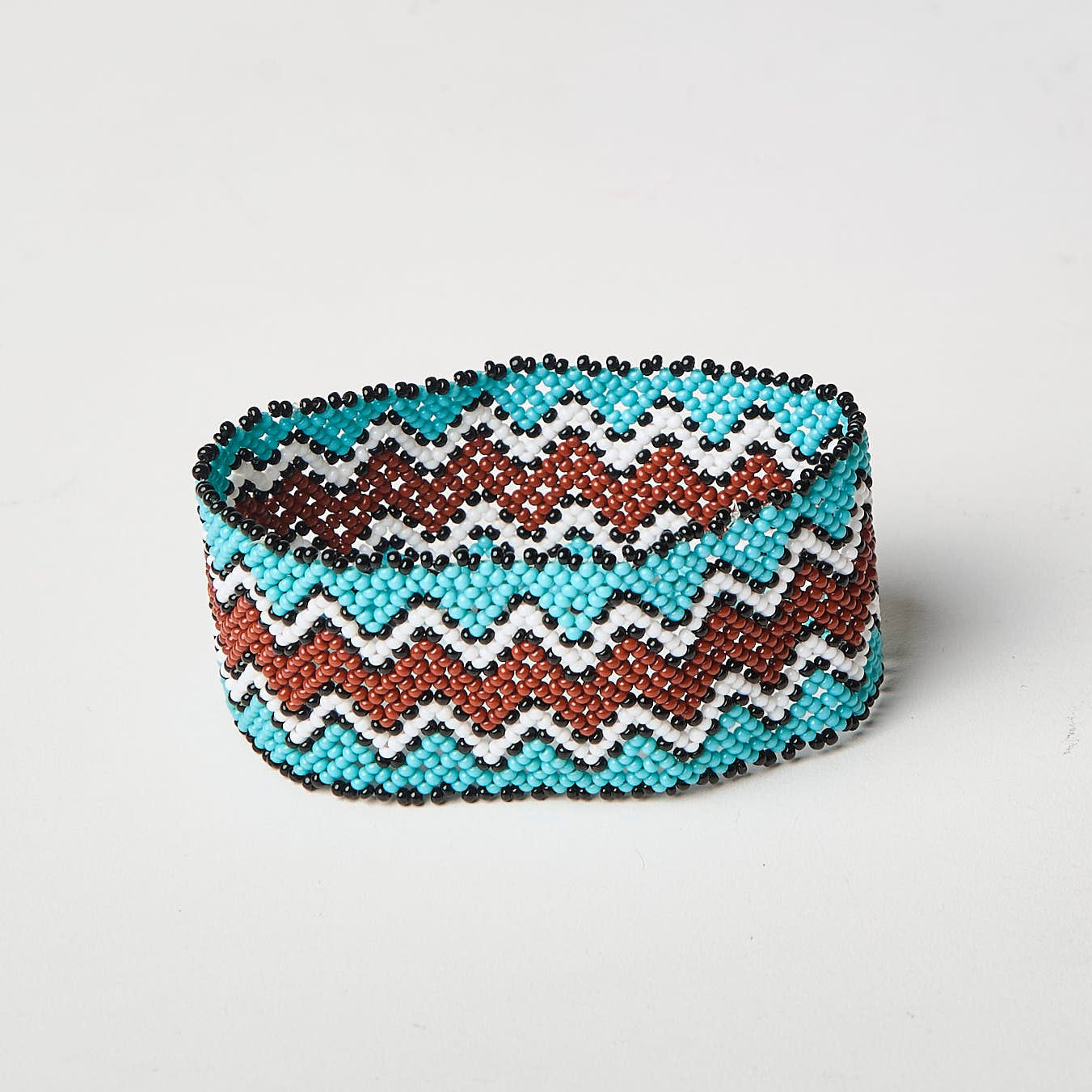 Pulseira de Miçanga fio Elástico Povo Waura