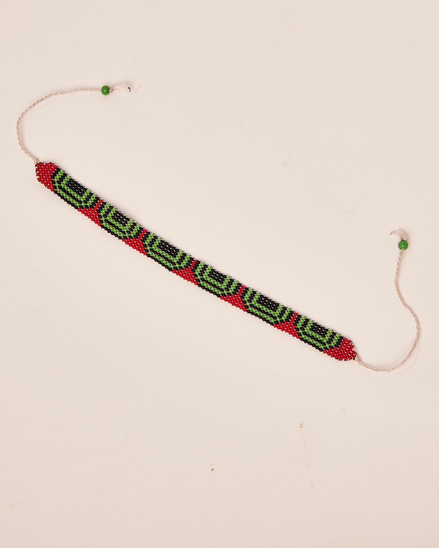 Pulseira de Miçanga Ajustável Povo Waura