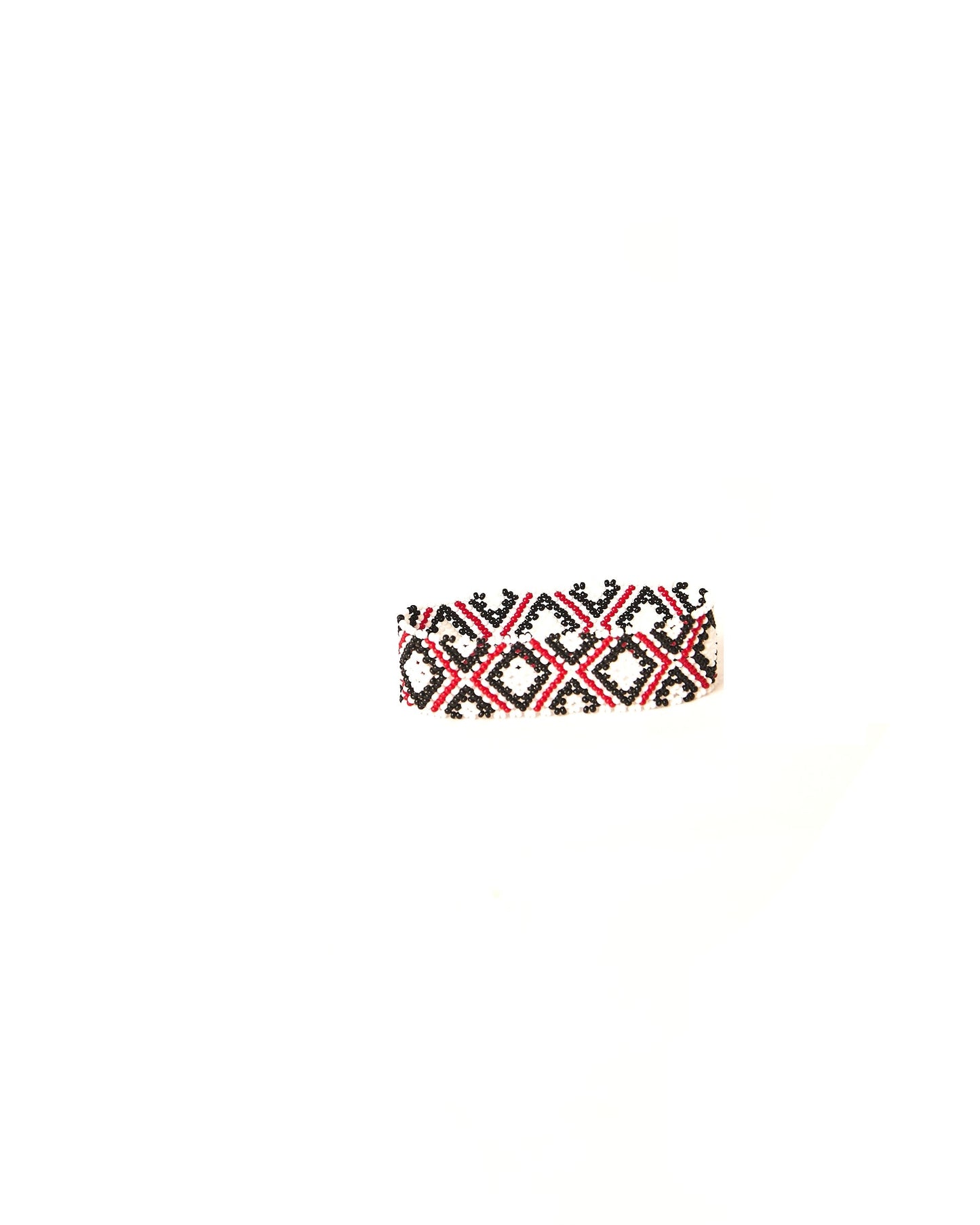 Pulseira de Miçanga fio Elástico Povo Waura