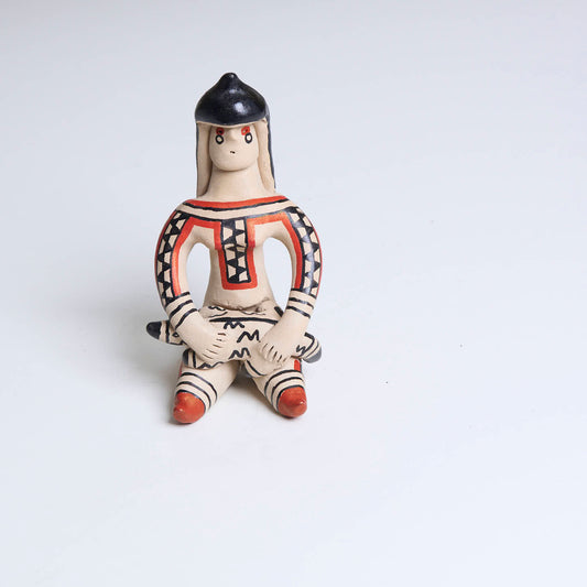 Boneca de cerâmica Ritxoko Povo Karajá