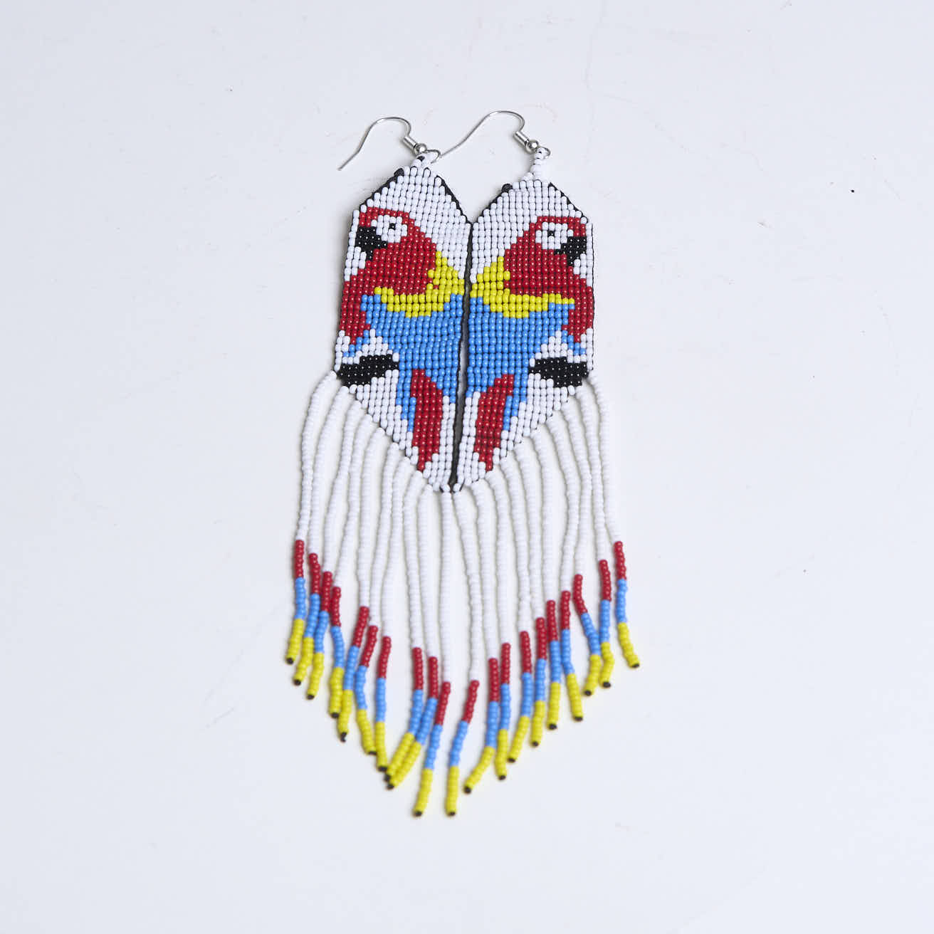 Brinco Artesanal de Miçanga Povo Kanela