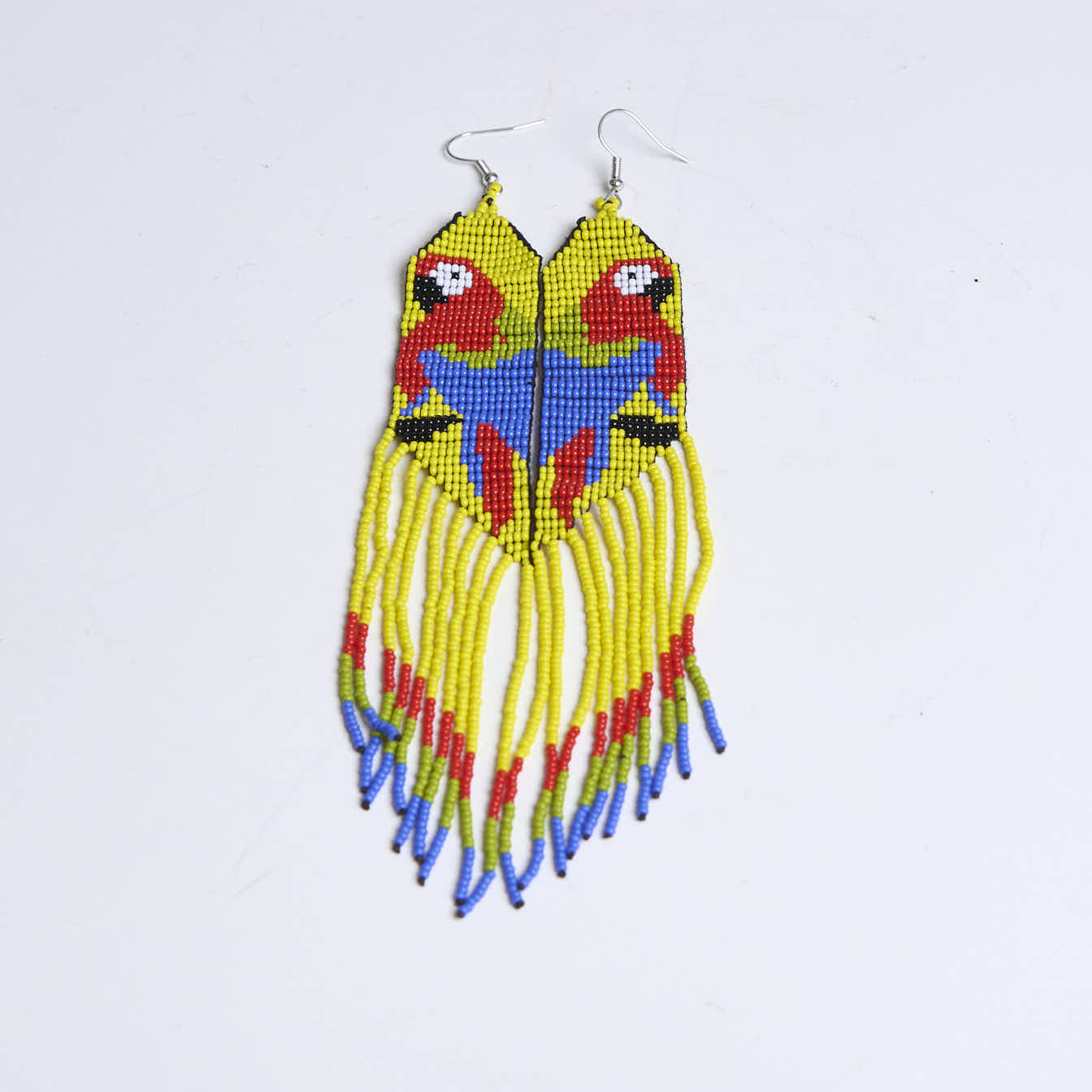 Brinco Artesanal de Miçanga Povo Kanela