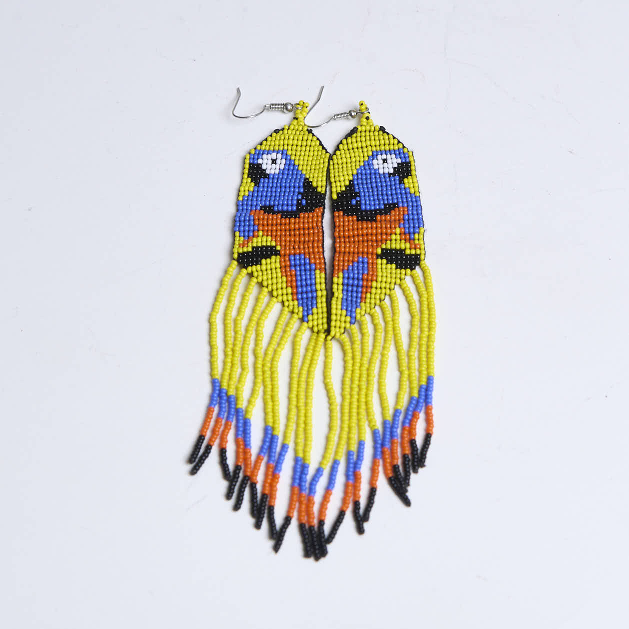 Brinco Artesanal de Miçanga Povo Kanela