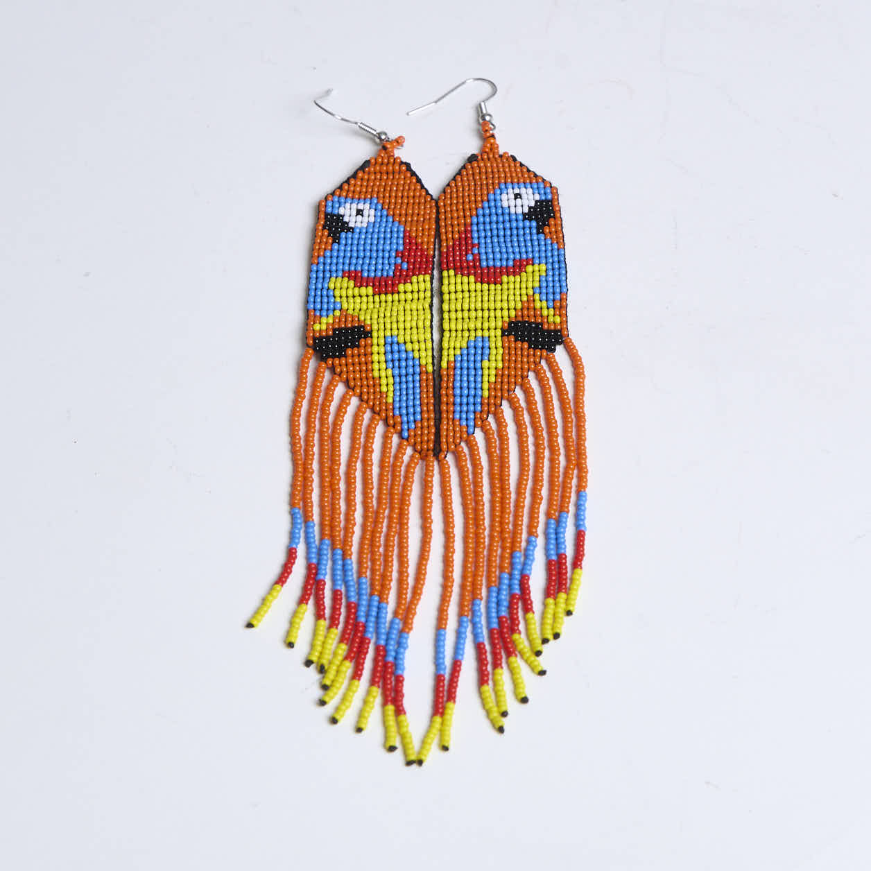 Brinco Artesanal de Miçanga Povo Kanela