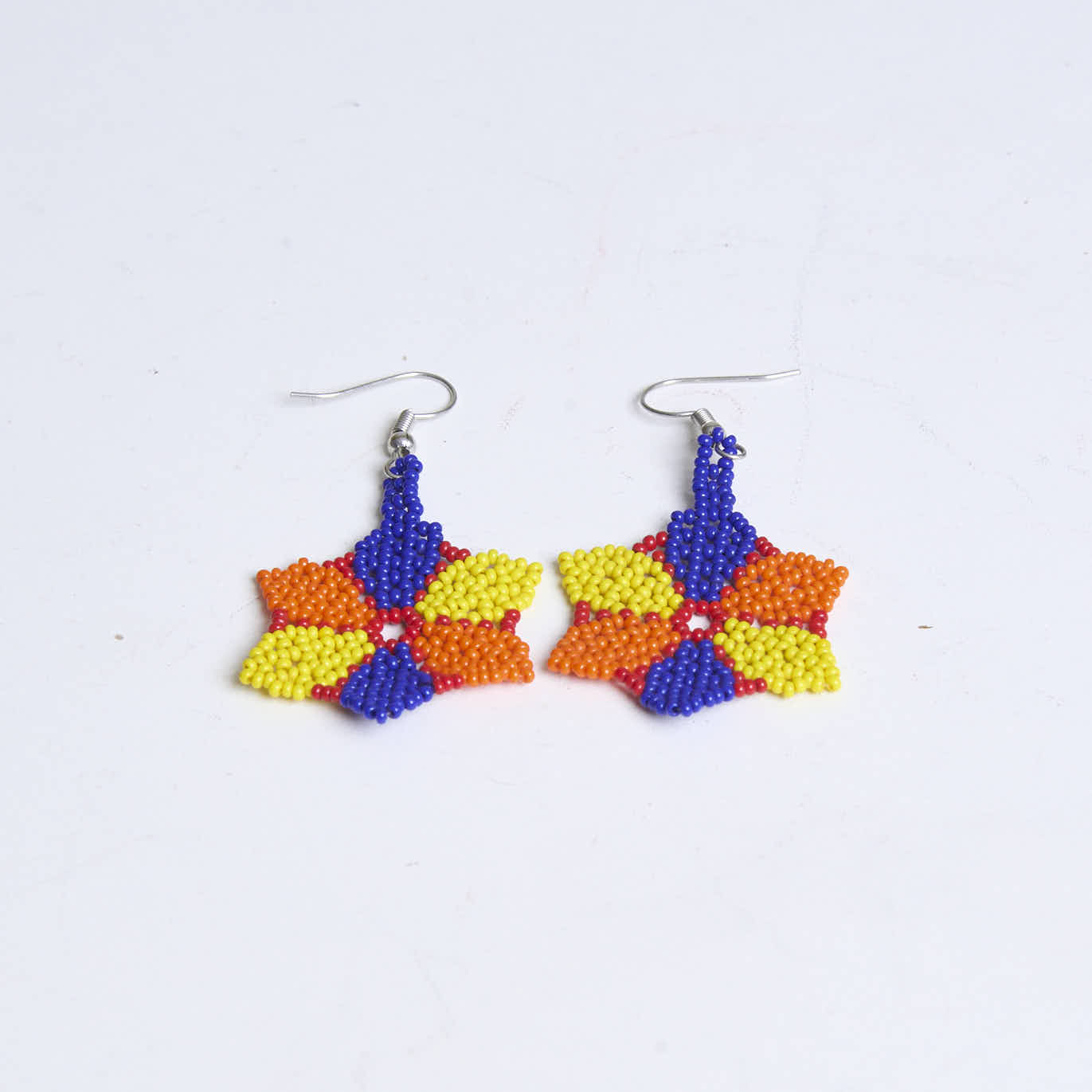 Brinco Artesanal de Miçanga Povo Kanela