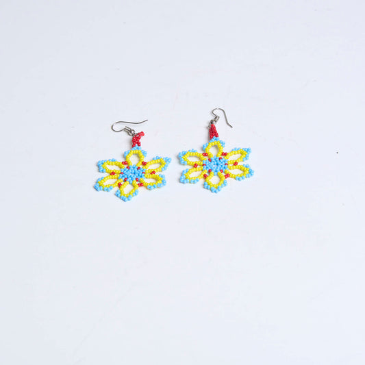 Brinco Artesanal de Miçanga Povo Kanela