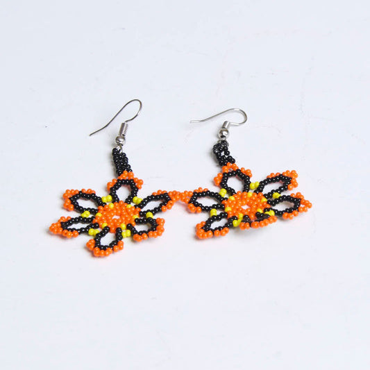 Brinco Artesanal de Miçanga Povo Kanela