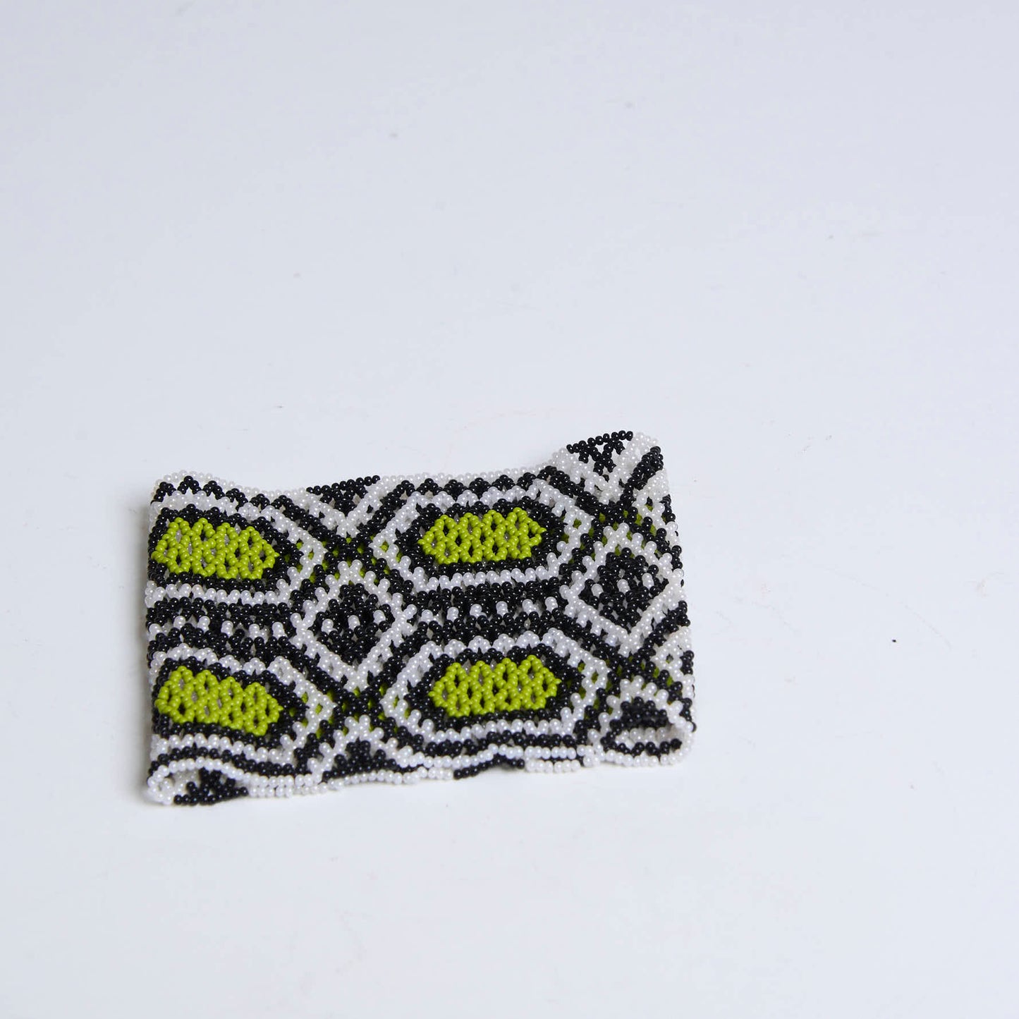 Pulseira de Miçanga fio Elástico Povo Waura