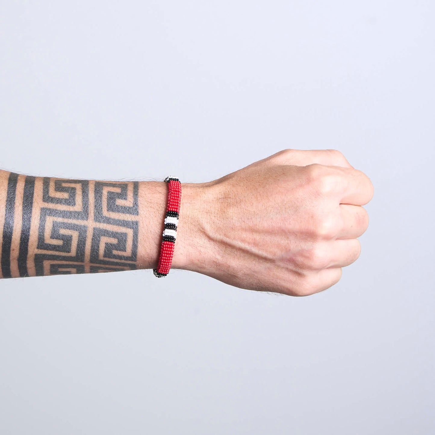 Pulseira Cobra Coral de Miçanga Povo Waura