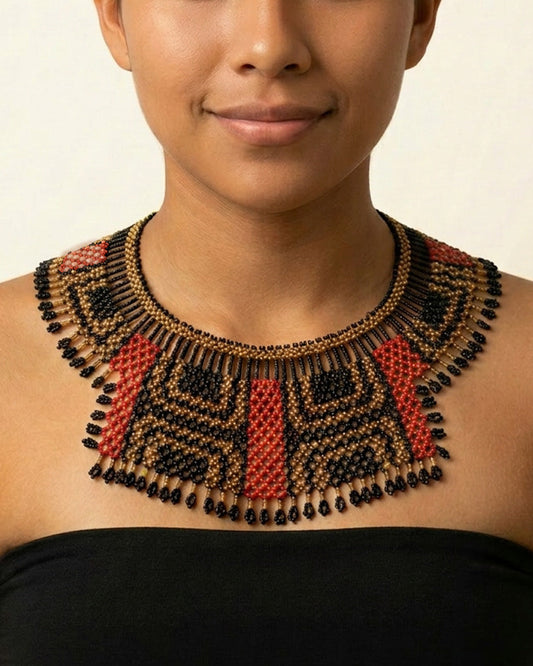 Colar de Miçanga Waura Artesanal
