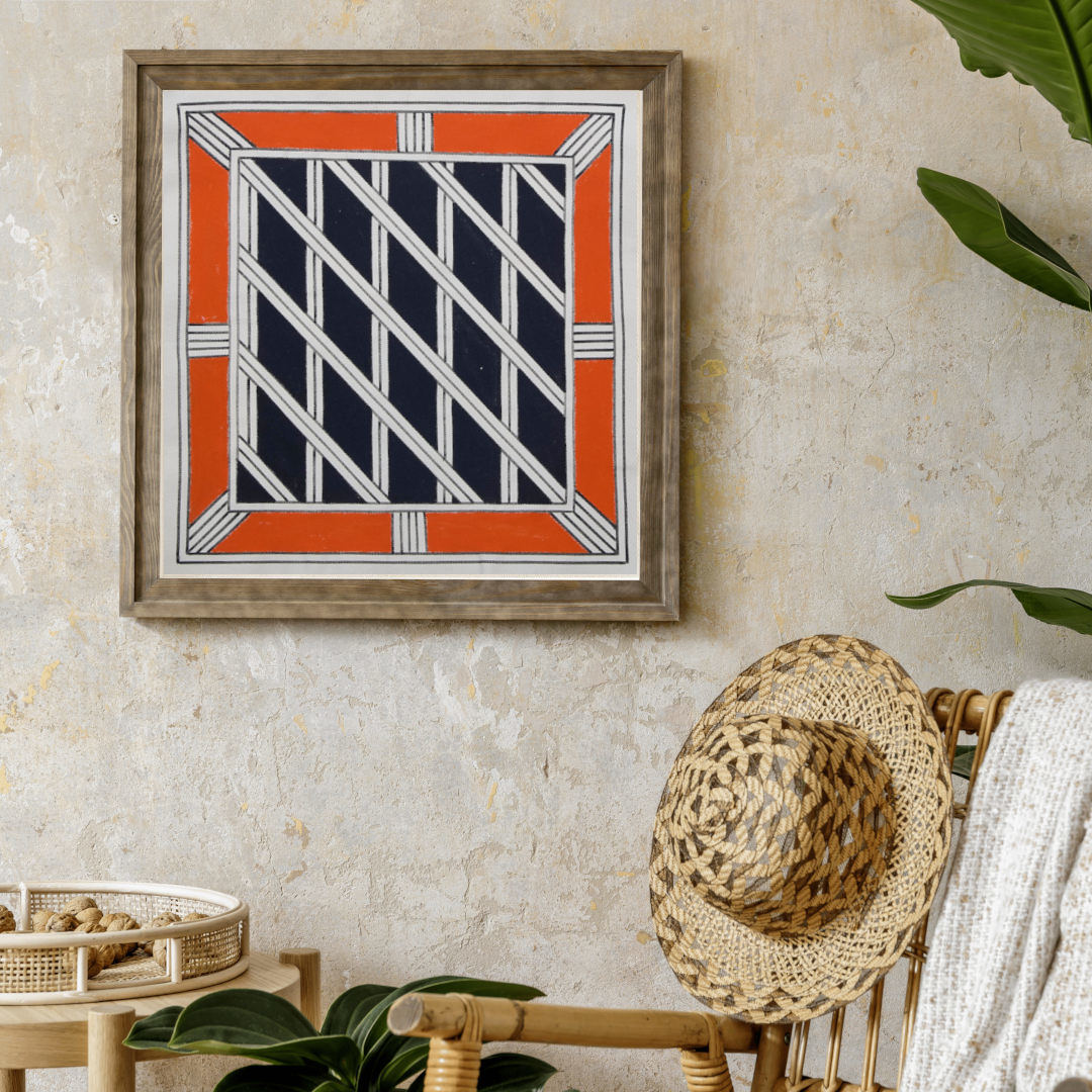 Grafismo em Tela Kuikuro