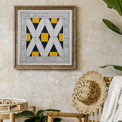 Grafismo em Tela Kuikuro