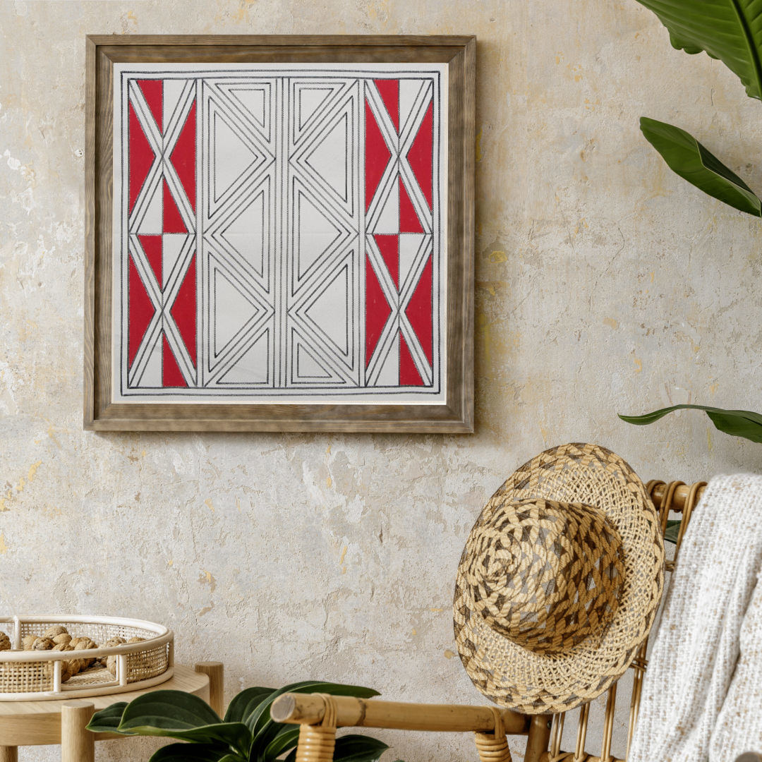 Grafismo em Tela Kuikuro