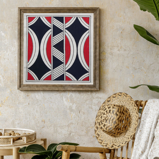 Grafismo em Tela Kuikuro